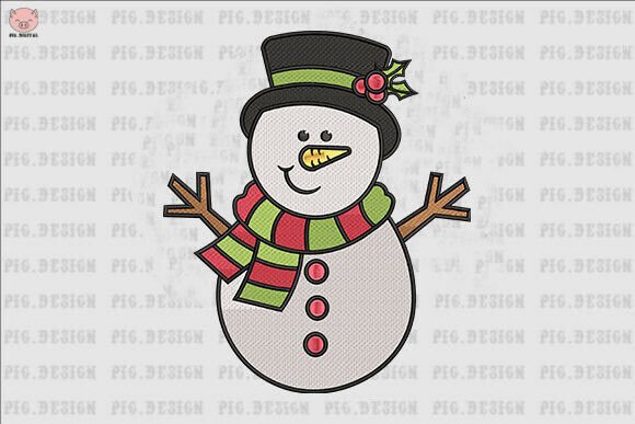 Christmas Snowman Embroidery Review for Apparel Projects