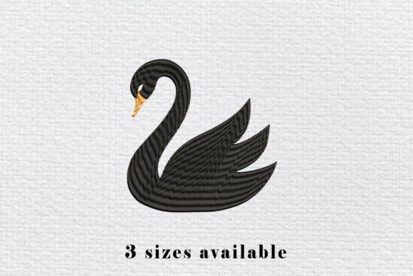 Elegant Black Swan Embroidery File Review for Seasonal Projects