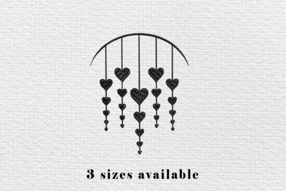 Hanging Hearts Embroidery Design File Review for Craft Fair Success